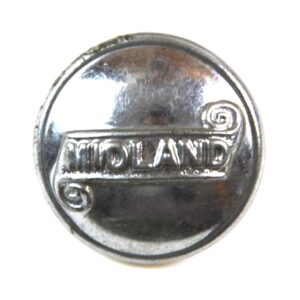 Midland Red Omnibus Company (1945-1969 Pattern) Chrome Button - 25mm