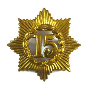 15th (The Yorkshire East Riding) Regiment of Foot Glengarry Cap Badge (1874-1881 Pattern) - Restrike