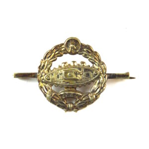 South African Tank Corps (SATC) Tie Pin Broach Badge