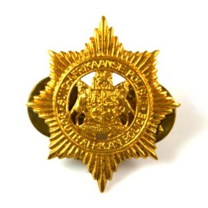 South African Police (Suid Afrikaanse Polisie) Gilt Collar Badge (c. 1961-1994 Pattern)