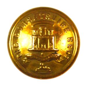 Dorsetshire Regiment Officer's Quality Button (1900-1951 Pattern) - 20mm