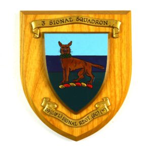 3 Signal Squadron, 39 (City of London) Signal Regiment Wall Plaque