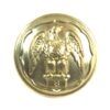 Royal Irish Fusiliers Volunteers Button (1881-1908 Pattern) - 26mm
