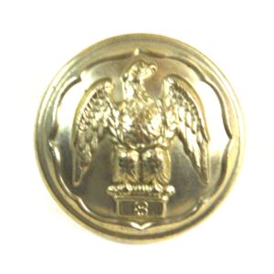 Royal Irish Fusiliers Volunteers Button (1881-1908 Pattern) - 26mm