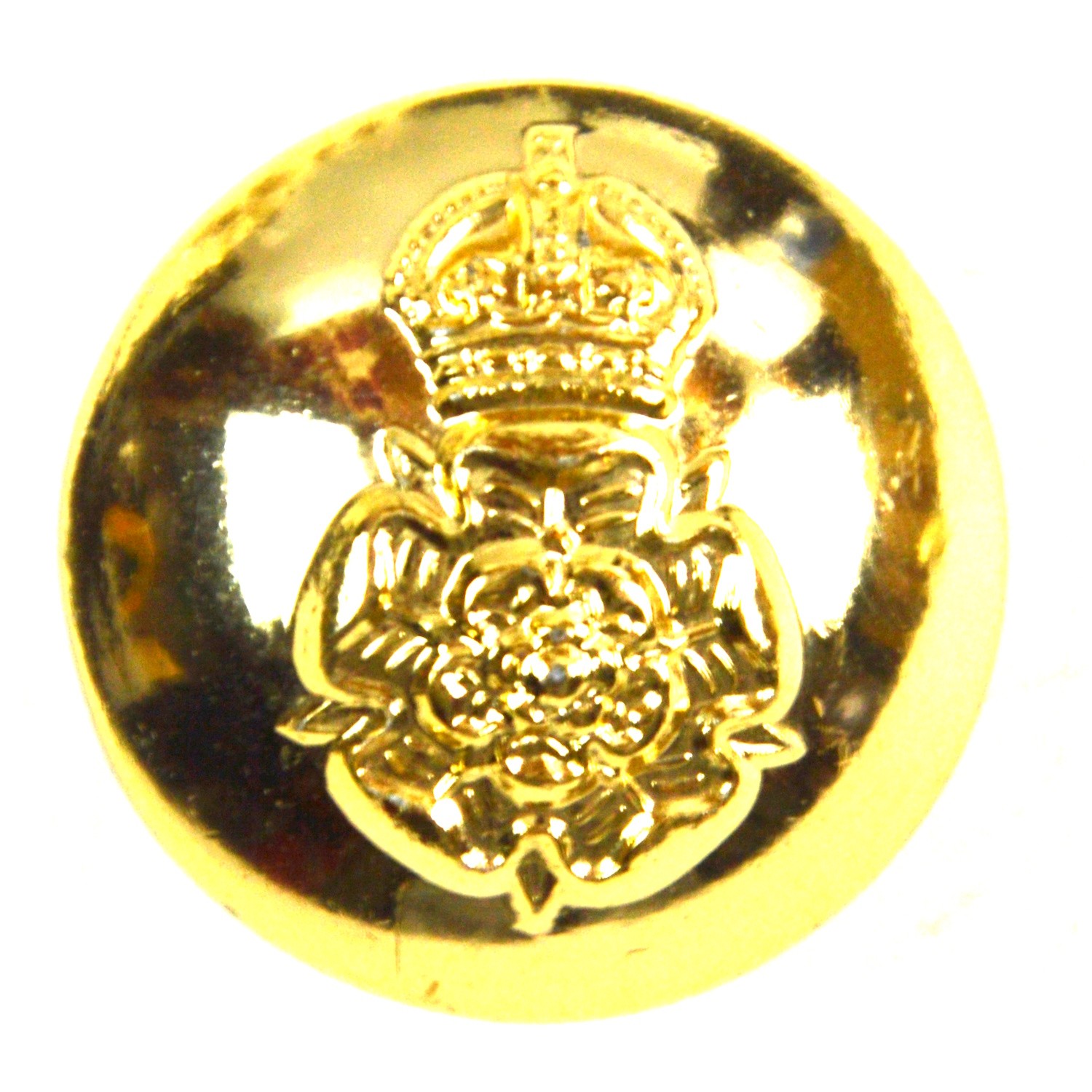 Intelligence Corps Anodised Button, King's Crown - 26mm