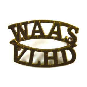 South African Women's Army Auxiliary Service (WAAS/VLHD) Shoulder Title