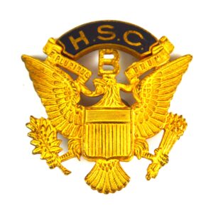 B Company, California High School Cadets Service Cap Badge