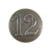 German Third Reich 12th Company Button - 19mm