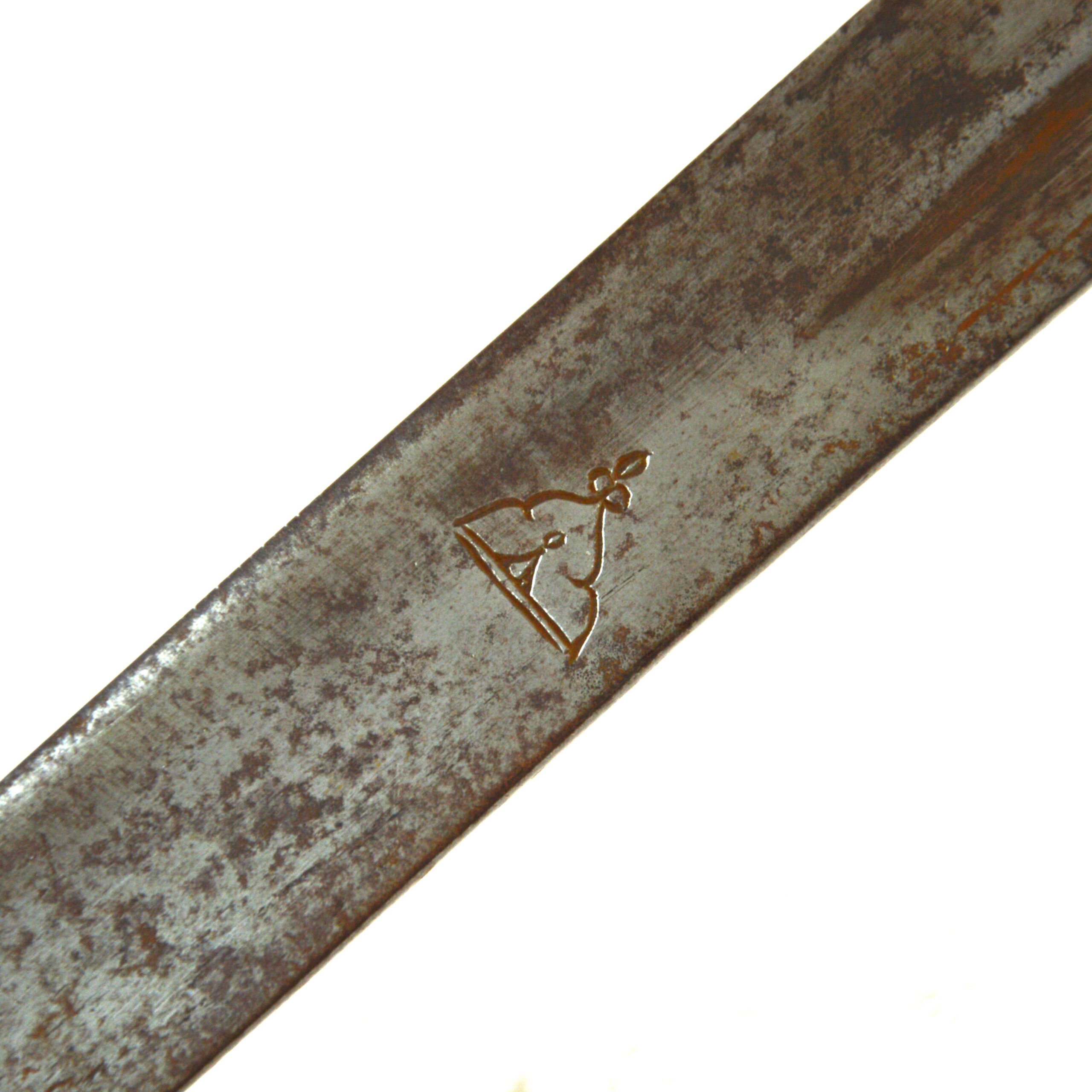 18th-Century Indian Tulwar with Silver Koftgari Hilt - Image 11