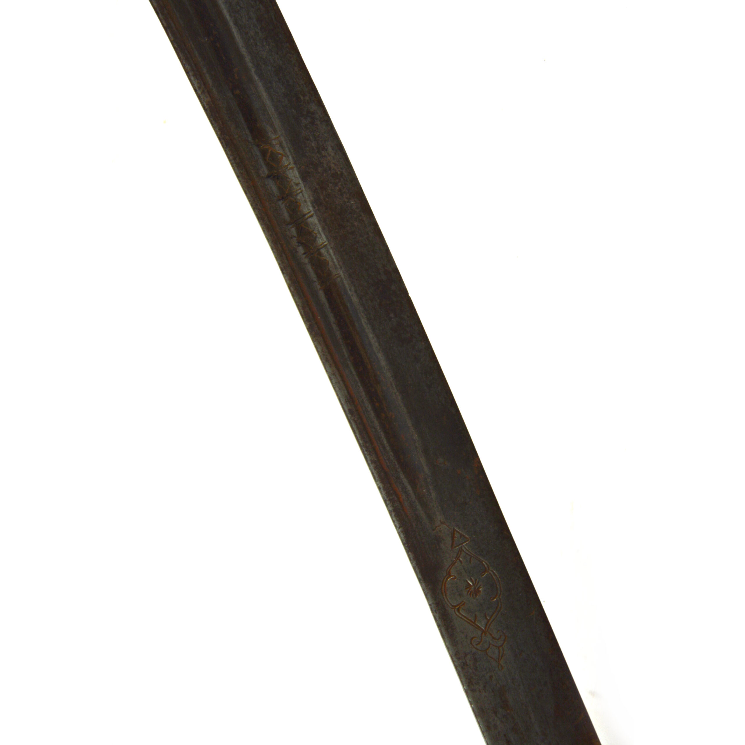 18th-Century Indian Tulwar with Silver Koftgari Hilt - Image 10