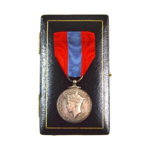 Imperial Service Medal (George VI, 1937-48) in Case, Awarded to Robert Roper