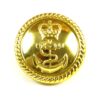 Royal Navy Officer's Anodised Button, Queen's Crown - 23mm