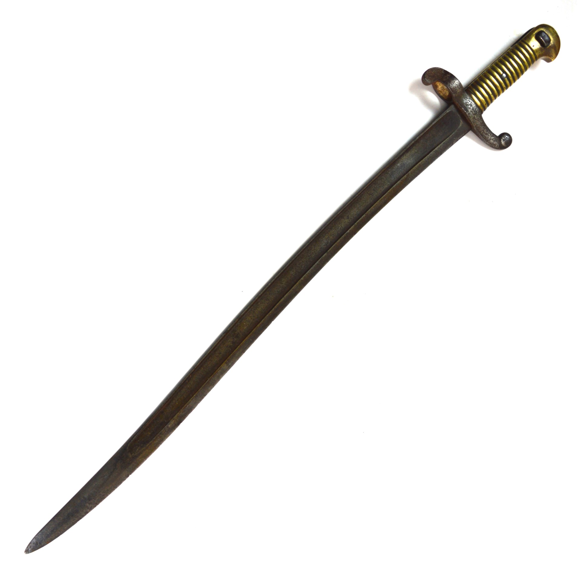 French M1842/59 Carbine Bayonet, Manufactured by Chatellerault Arms Factory, Dated July 1865 - Image 2