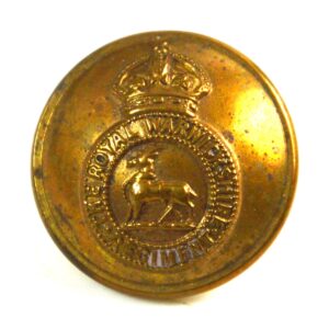 Royal Warwickshire Regiment Officer Quality Button (1901-1935 Pattern) - 25mm