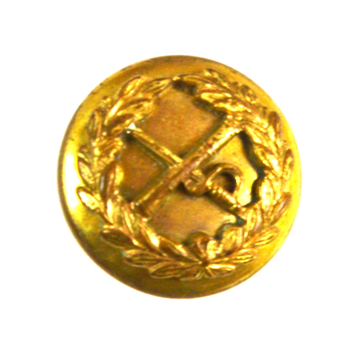 General Officer's Mounted Gilt Button - 16mm