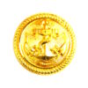 Polish Navy-in-Exile Gilt Button (1919-1946 Pattern) - 24mm