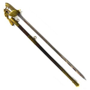 British Royal Navy 1846 Pattern Naval Officer's Sword, Manufactured by Wilkinson c. 1954