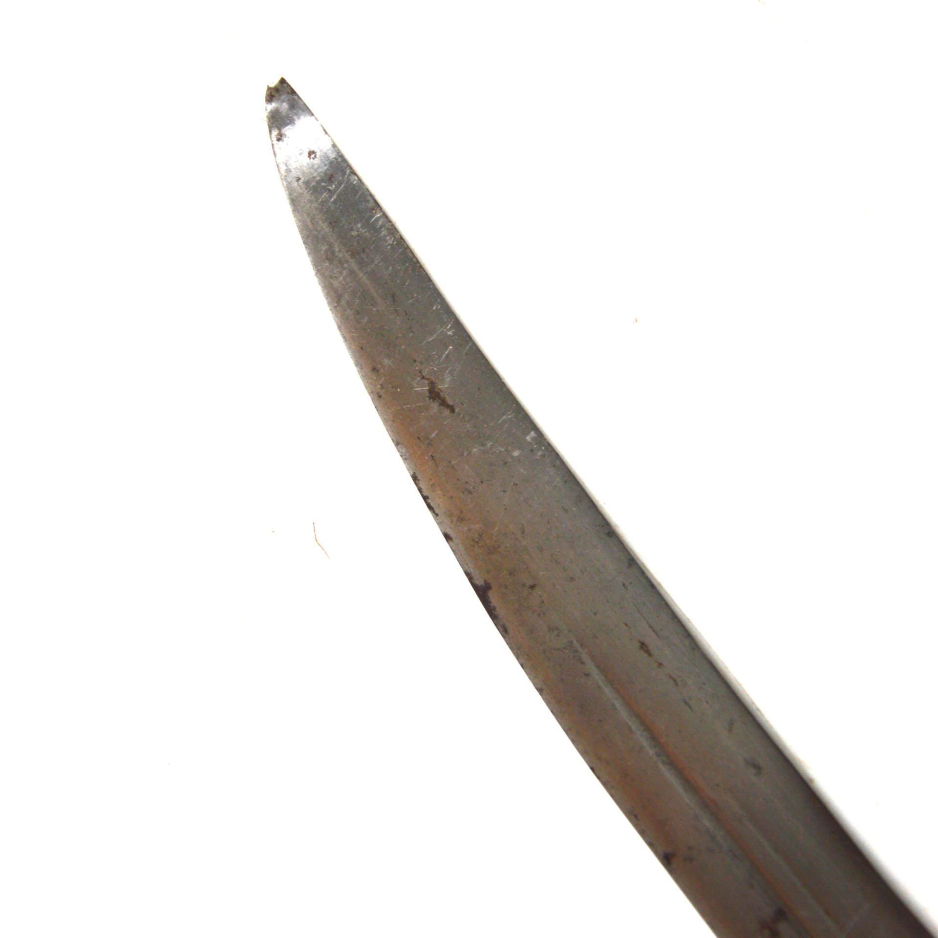 Indian 19th-Century Rajasthan Sirohi Tulwar Sword in Scabbard - Image 6