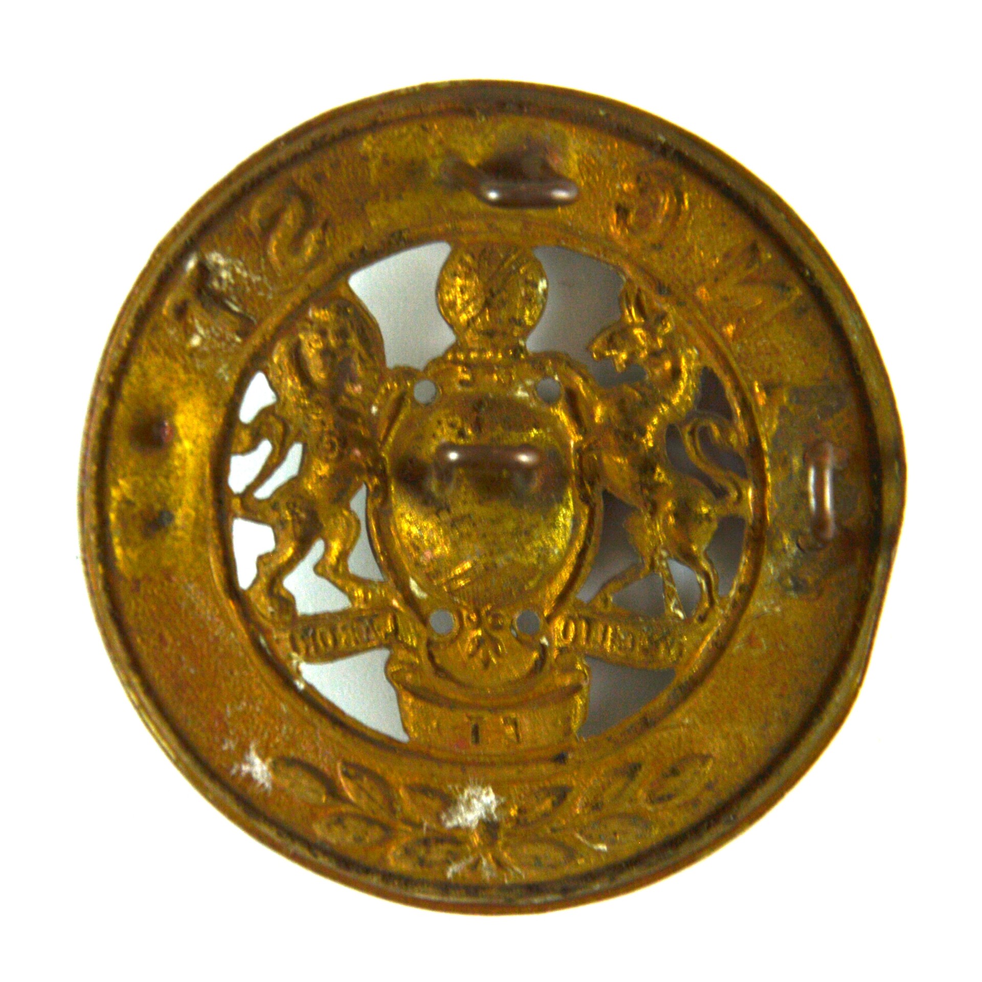 Manchester Regiment Helmet Plate Centre (1898-c.1914 Pattern) - Image 2
