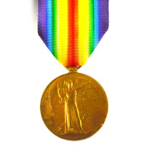 Victory Medal - Private Albert Abrahams, Royal Marines Light Infantry: Portsmouth Division