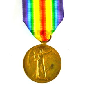 Victory Medal - Ordinary Seaman William Herbert Jobson, Royal Navy