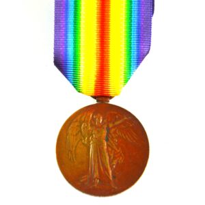 Victory Medal - Corporal Edward Thomas Chinnery, 2nd Life Guards, Later Guards Machine Gun Regiment