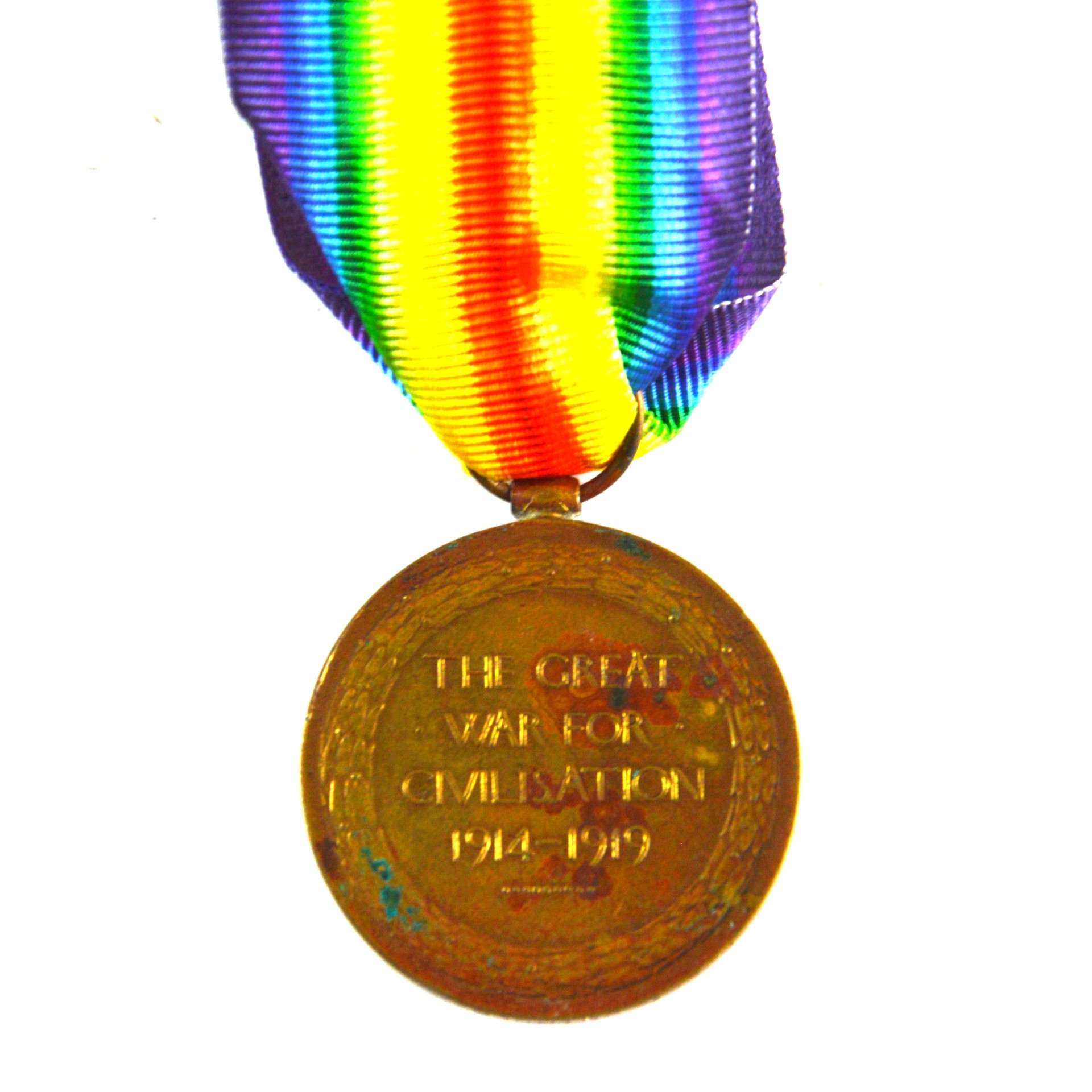 Victory Medal - Corporal Edward Thomas Chinnery, 2nd Life Guards, Later Guards Machine Gun Regiment - Image 2