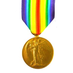 Victory Medal - Wireless Telegraph Operator Henry Percival Winnett, Royal Naval Reserve