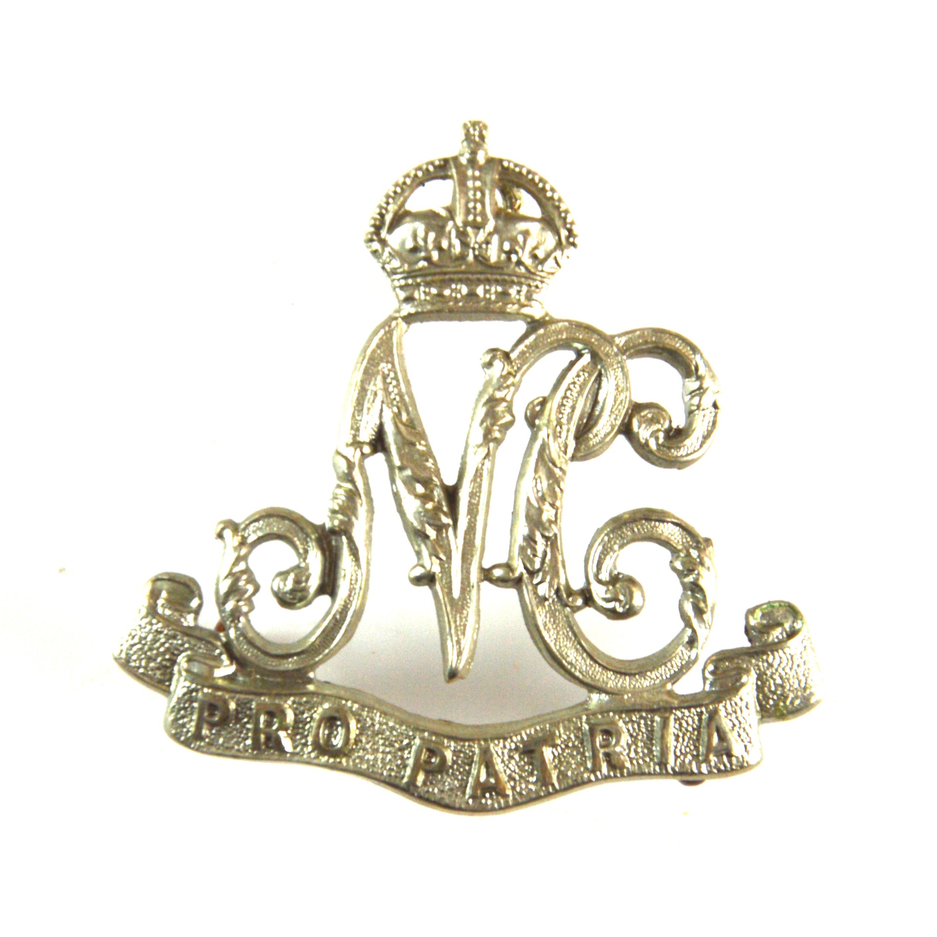 Natal Carbineers Slouch Hat Cap Badge (1903-35 Pattern) - Original