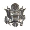 United States Air Force (USAF) Officer Cap Badge, Manufactured by NS Meyer Inc. - Vietnam War-Era