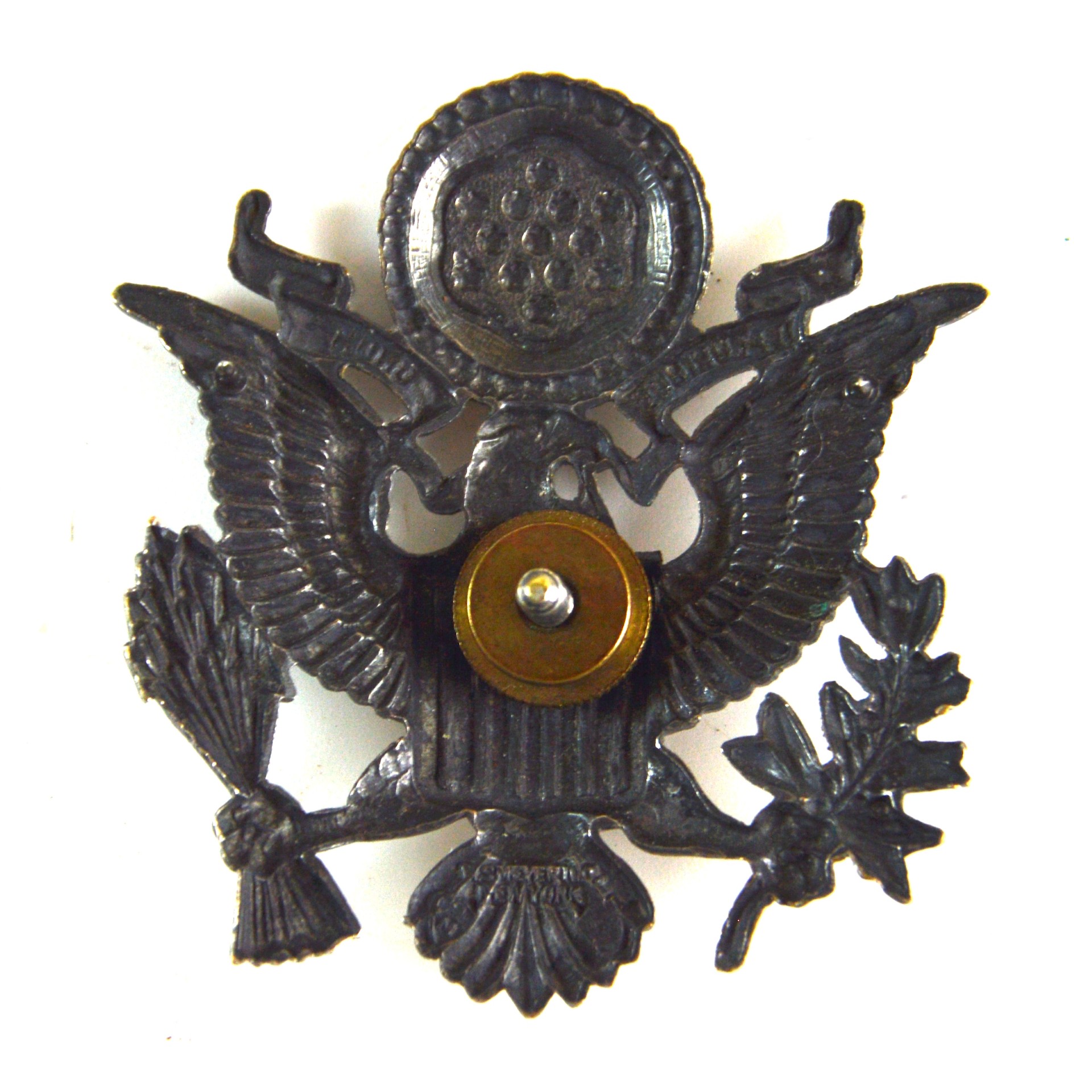 United States Air Force (USAF) Officer Cap Badge, Manufactured by NS Meyer Inc. - Vietnam War-Era - Image 2