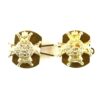 Sherwood Foresters (Nottinghamshire & Derbyshire Regiment) Anodised Collar Badges, Pair (1953-1970 Pattern)