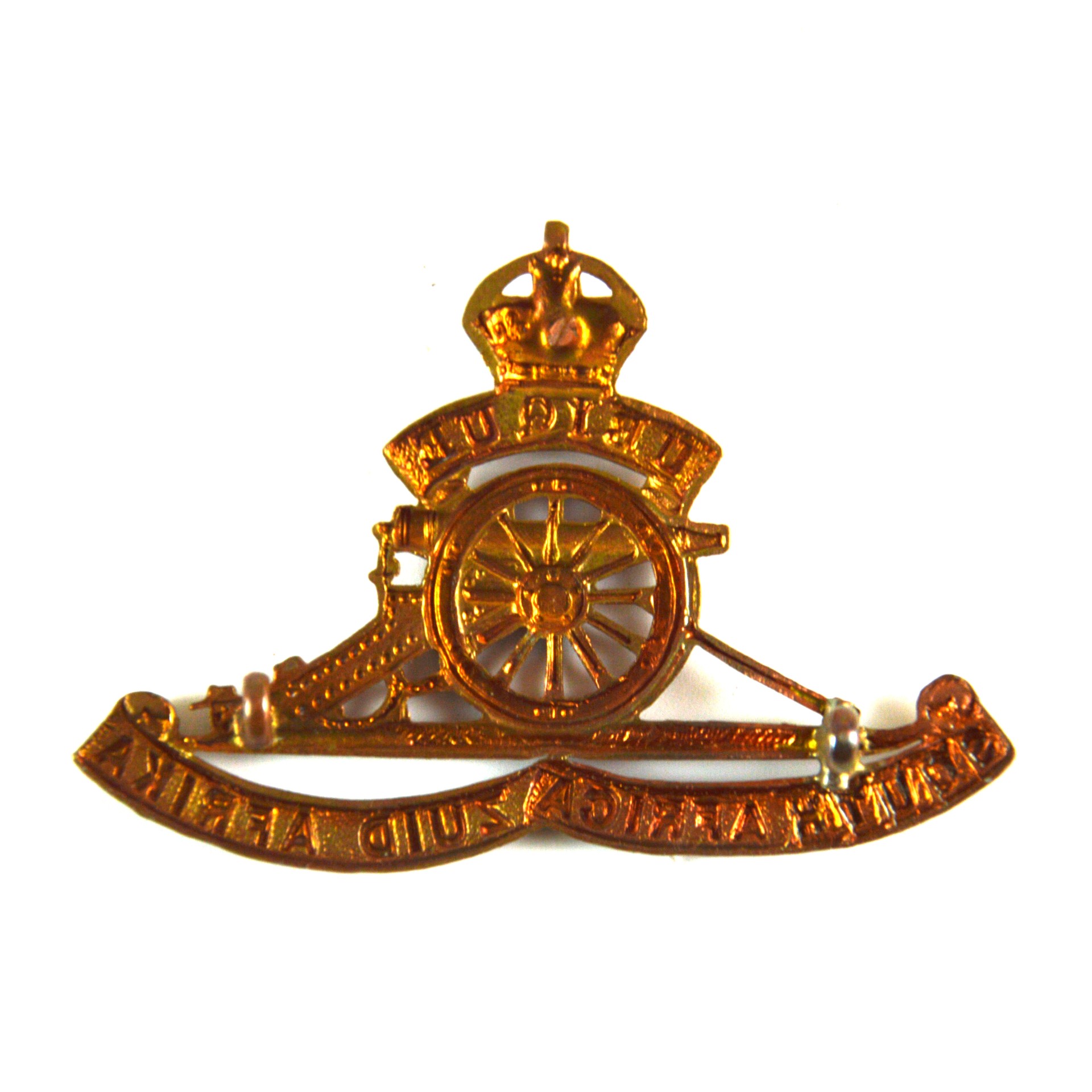 South African Artillery Cap Badge (1923-1926 Pattern) - Original - Image 2