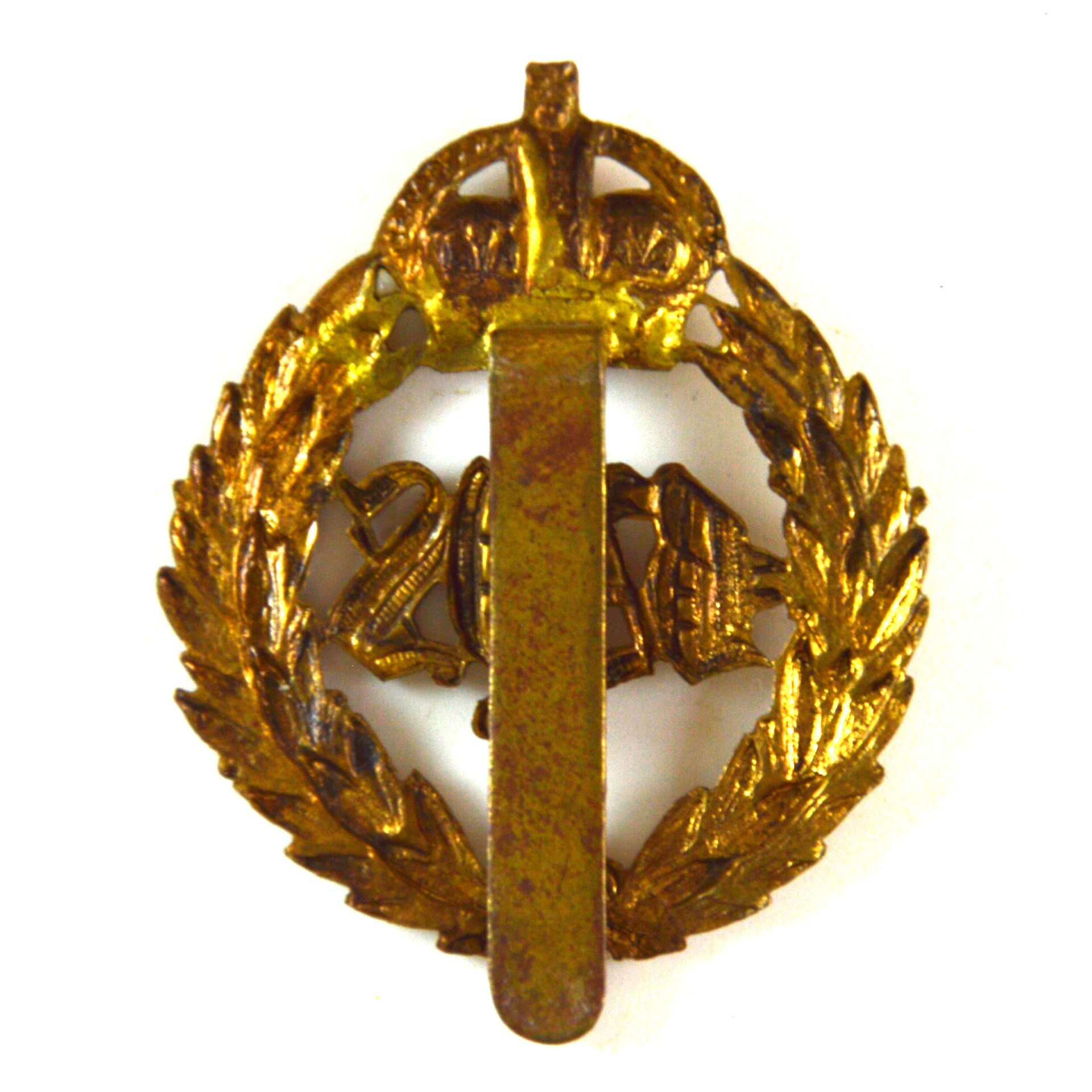 2nd Dragoon Guards (Queen’s Bays) Cap Badge (1902-1953 Pattern) - Original - Image 2