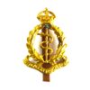 Royal Army Medical Corps (RAMC) Sand Cast Cap Badge (1902-1946 Pattern) - Original