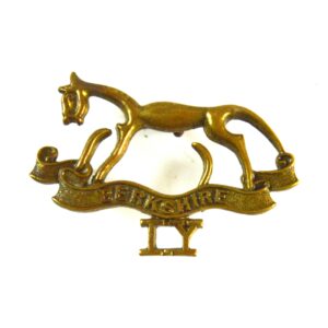 Berkshire Imperial Yeomanry Cap Badge (c. 1900-1908 Pattern) - Original