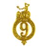 9th (East Norfolk) Regiment of Foot Glengarry Cap Badge (1874-1881 Pattern) - Restrike