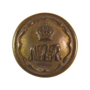 South African Natal Royal Rifles (NRR) Button (1902-1913 Pattern) - 17mm