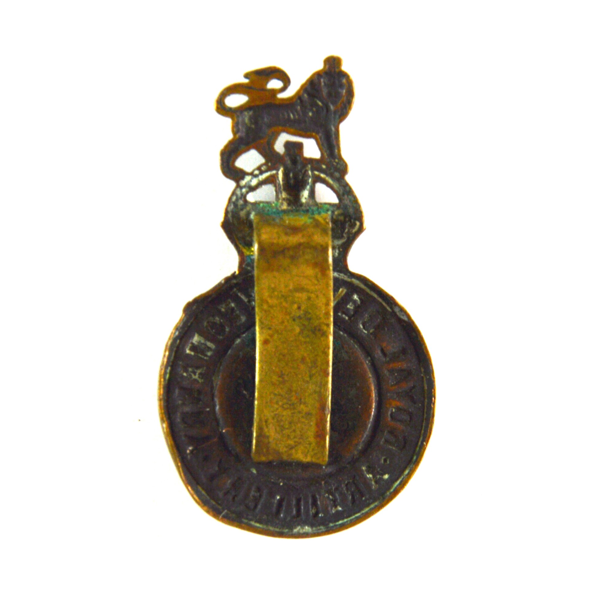 Royal Devon Yeomanry, Royal Artillery Cap Badge (1924-1953 Pattern) - Original - Image 2
