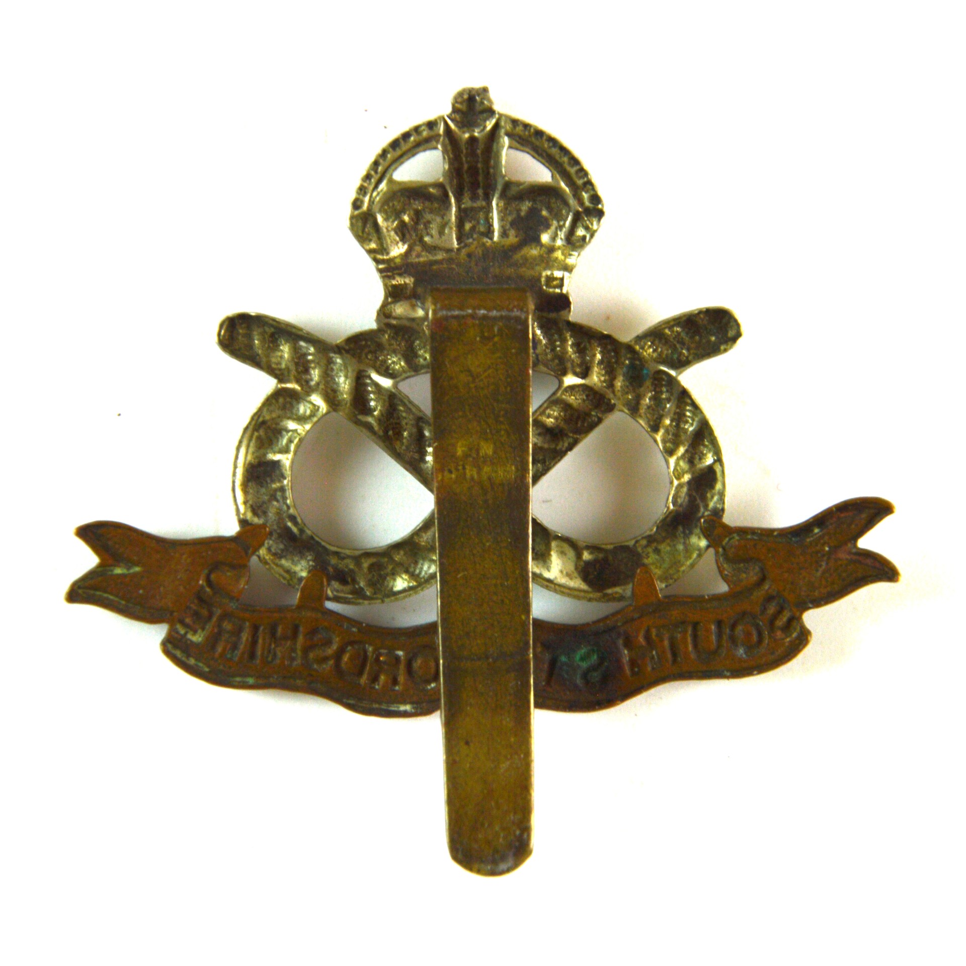 South Staffordshire Regiment Cap Badge (1902-1953 Pattern) - Original, Manufactured by Frank Narborough, Birmingham - Image 2