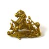 British South Africa Police (BSAP) Gilt Helmet Badge (1949-1971 Pattern)
