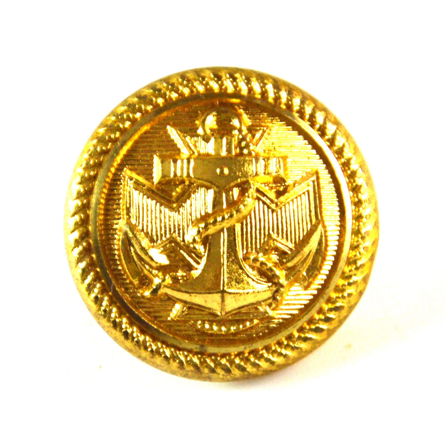 Polish Navy-in-Exile Gilt Button (1919-1946 Pattern) - 24mm