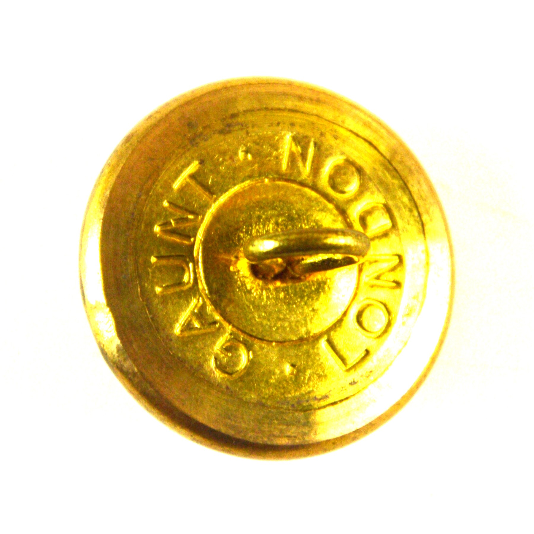 Polish Navy-in-Exile Gilt Button (1919-1946 Pattern) - 24mm - Image 2