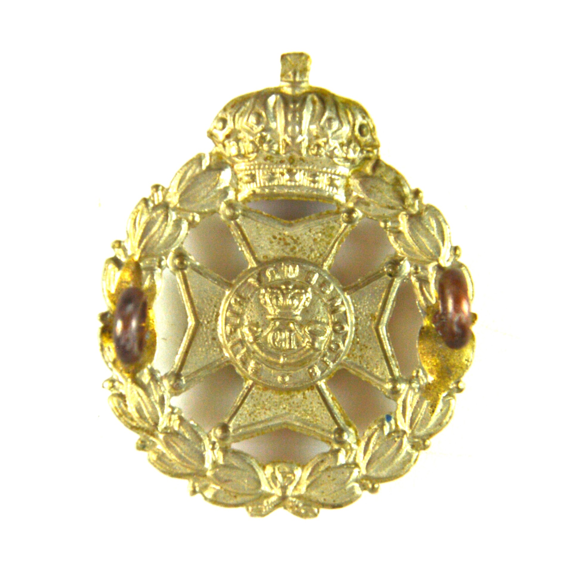 19th (Bloomsbury Rifles) Middlesex Rifle Volunteer Corps Field Service Forage Cap Badge (1880-1901 Pattern) - Image 2