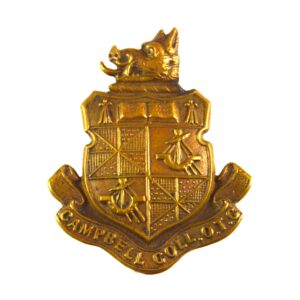 Campbell College Officer Training Corps Cap Badge