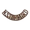 North Staffordshire Regiment (Prince of Wales's) (N. STAFFORD) Curved Brass Shoulder Title (1902-1959 Pattern)