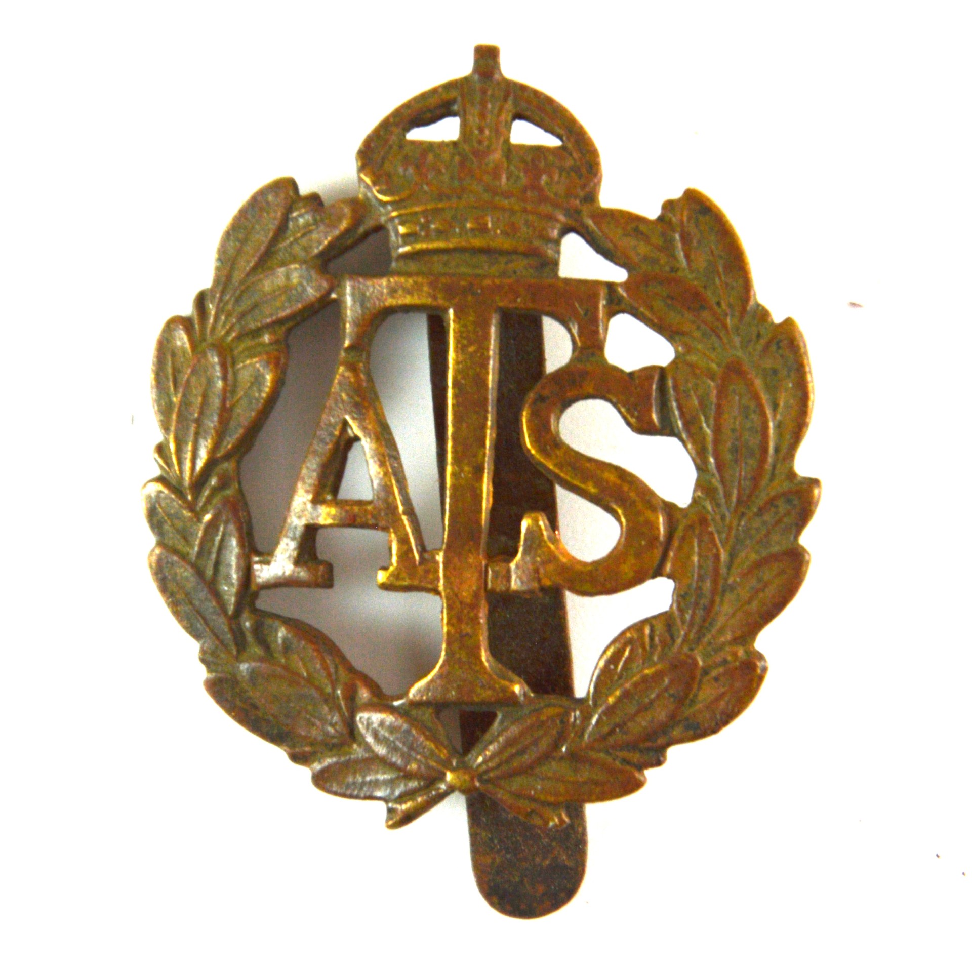 Auxiliary Territorial Service (ATS) Cap Badge (1938-1949 Pattern) - Original