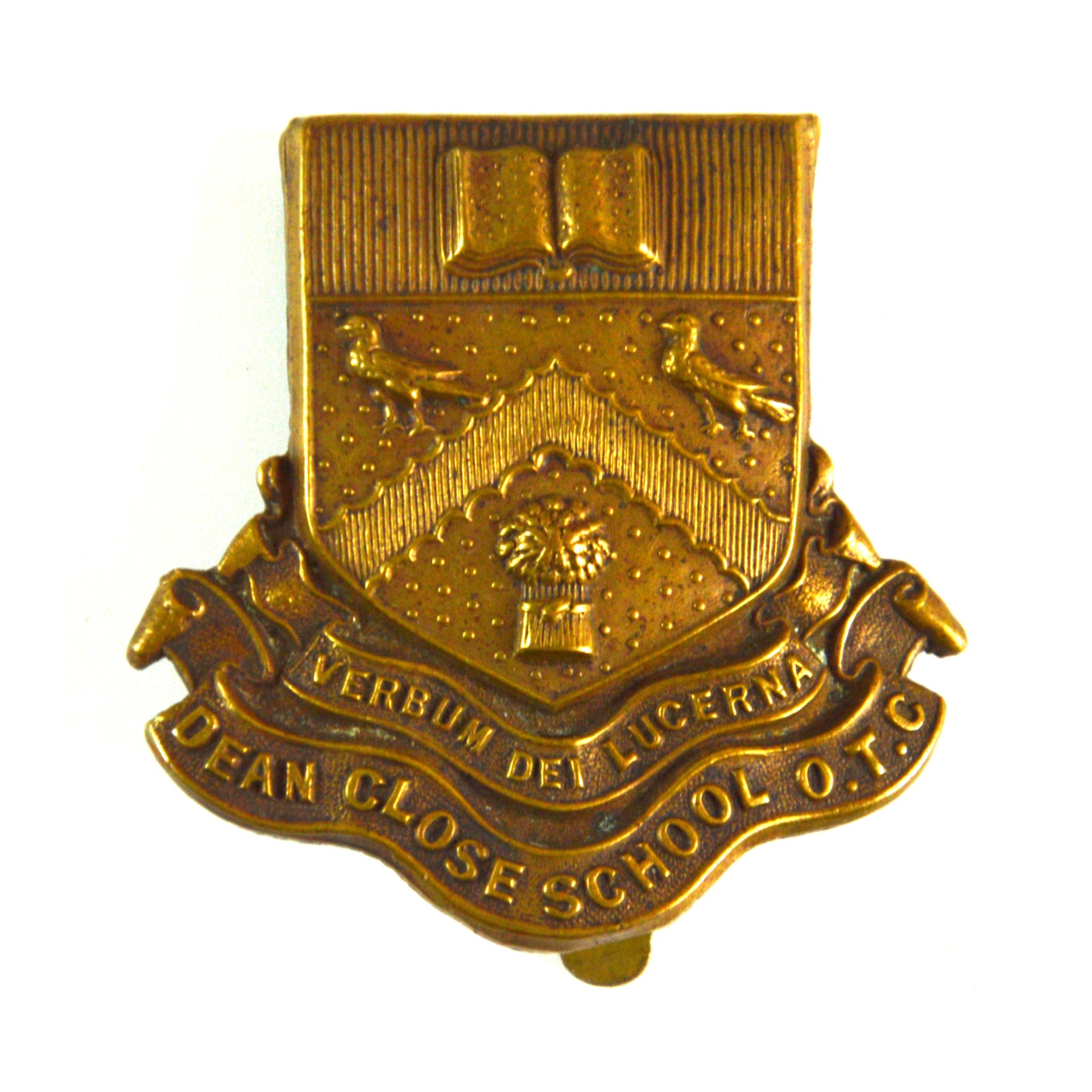 Dean Close College Officer Training Corps Cap Badge - Original