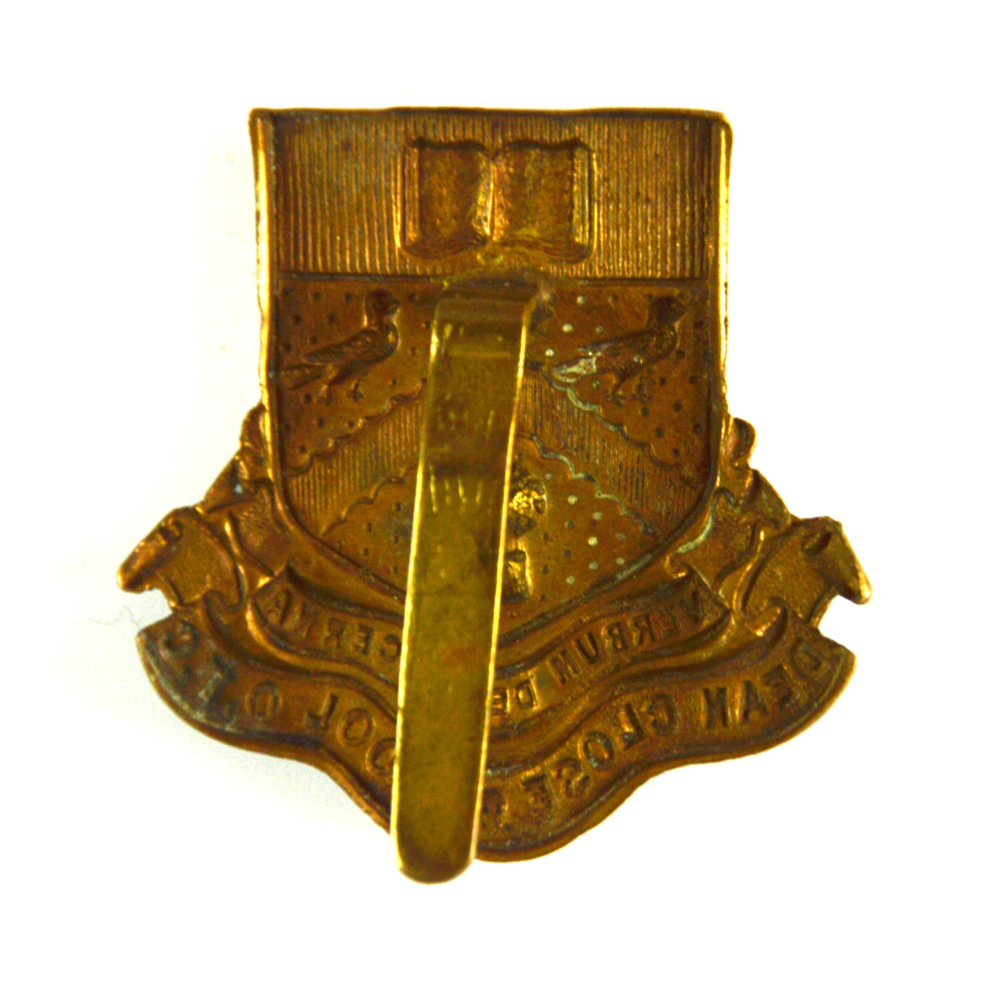 Dean Close College Officer Training Corps Cap Badge - Original - Image 2