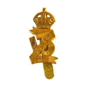 13th Hussars Cap Badge (King's Crown, 1903-1922 Pattern) - Original